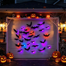 36 Pack Halloween Bats Wall Decor Halloween Decorations Indoor